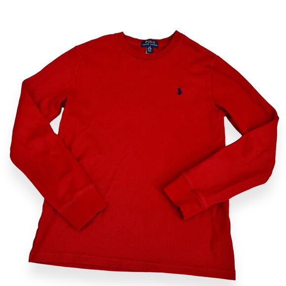 Ralph Lauren Other - Ralph Lauren Orange Ribbed Cotton Tee L (14/16)